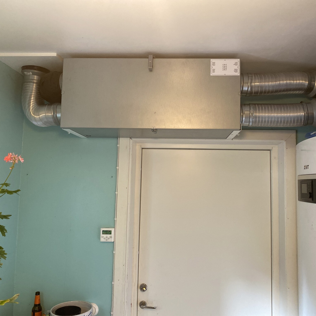 FTX aggregat frånluftsvärmepump jämförelse villa